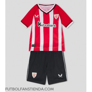 Athletic Bilbao Primera Equipación Niños 2023-24 Manga Corta (+ Pantalones cortos)